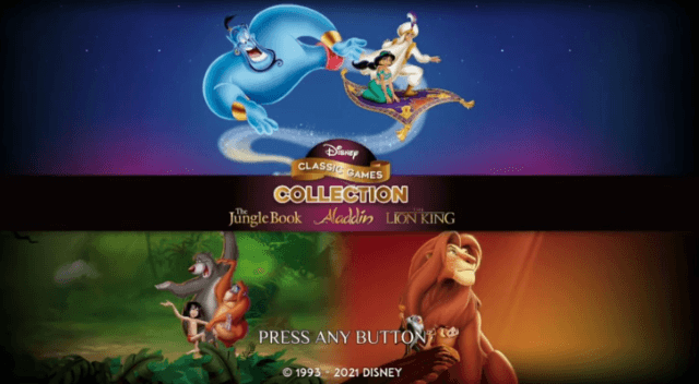 Disney Classic Games Collection: The Jungle Book, Aladdin, & The Lion King screenshot 2 for Nintendo Switch